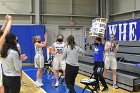 Mikayla Pucci 1000th  Wheaton College women's basketball’s Mikayla Pucci is honored after scoring her 1000th career point. - Photo By: KEITH NORDSTROM : Wheaton, basketball, Mikayla Pucci, 1000th
